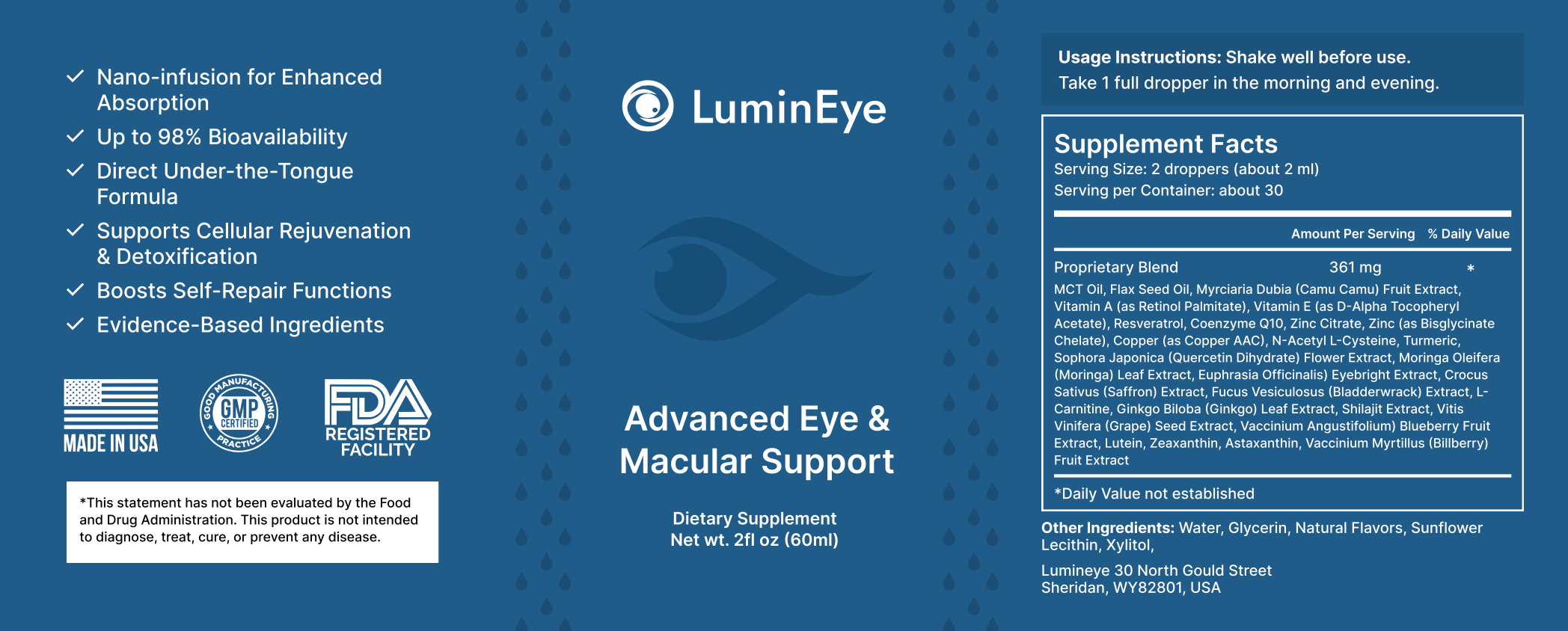 LuminEye Nano-Drop